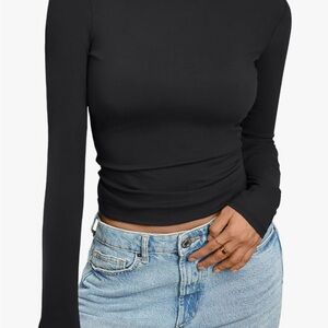 Black Long Sleeve Women's Top NWOT